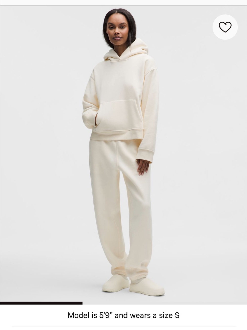 lululemon athletica Cream hoodie